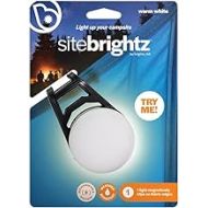 Brightz SiteBrightz LED Magnetic Tent Light - Clip-On Magnetic Light for Tents and Camping - USB Rechargeable Camping Light - Waterproof LED Light for Campers and Campsites - 35+ H