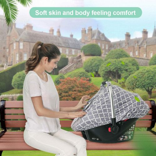  BriliStar Baby Nursing Cover & Nursing Poncho - Nursing Covers Wraps for Baby Car Seat Canopy, Shopping...