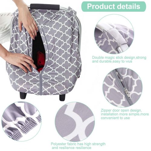  BriliStar Baby Nursing Cover & Nursing Poncho - Nursing Covers Wraps for Baby Car Seat Canopy, Shopping...