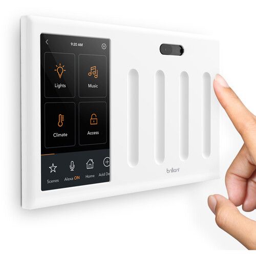  Brilliant Smart Home 4-Switch Control Panel (White)