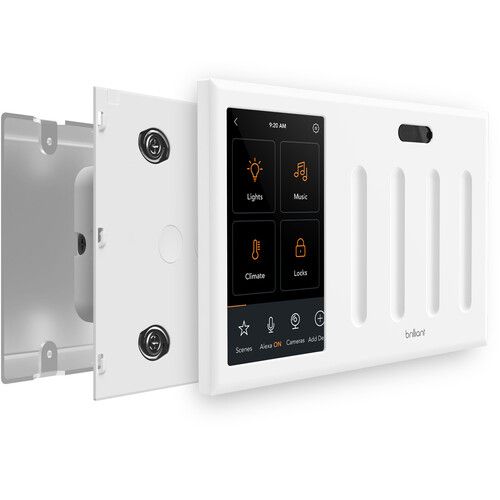  Brilliant Smart Home 4-Switch Control Panel (White)