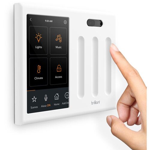  Brilliant Smart Home 3-Switch Control (White)