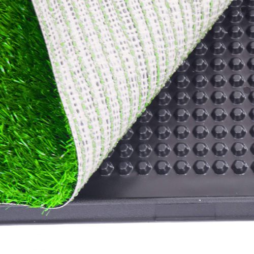  BringerPet Indoor Puppy Dog PET Potty Training Pee PAD MAT Tray Grass House Toilet W/Tray