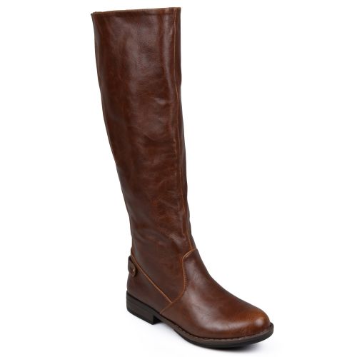  Brinley Co. Womens Mid-calf Round Toe Boots