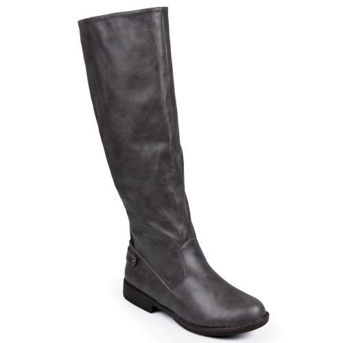  Brinley Co. Womens Mid-calf Round Toe Boots