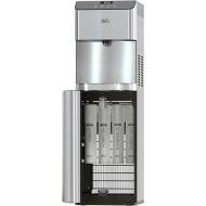 Brio Moderna Self Cleaning Bottleless Water Cooler Dispenser with Filtration - Adjustable Temperature - Digital Clock - LED Nightlight - Tri Temp Hot, Cold, and Room