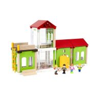 Brio BRIO World - 33941 Family House | 46 Piece Play House for Kids Ages 3 and Up