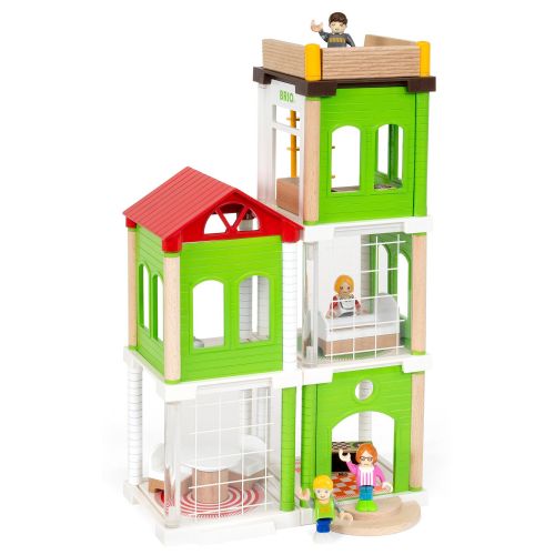  Brio BRIO World - 33941 Family House | 46 Piece Play House for Kids Ages 3 and Up