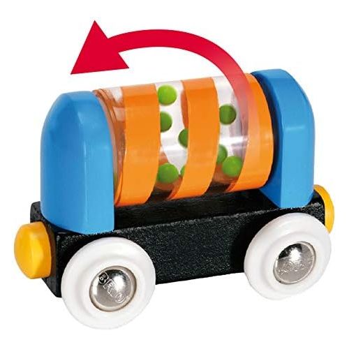 [아마존베스트]Brio My First Railway  33727 Beginner Pack | Wooden Toy Train Set for Kids Age 18 Months and Up