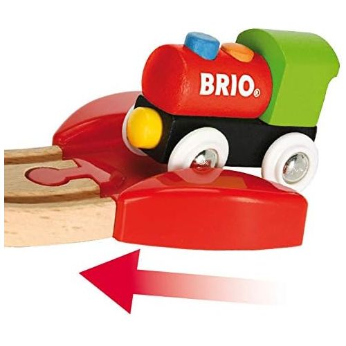  [아마존베스트]Brio My First Railway  33727 Beginner Pack | Wooden Toy Train Set for Kids Age 18 Months and Up