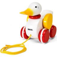 [아마존베스트]BRIO World - 30323 Pull Along Duck Baby Toy | The Perfect Playmate for Your Toddler