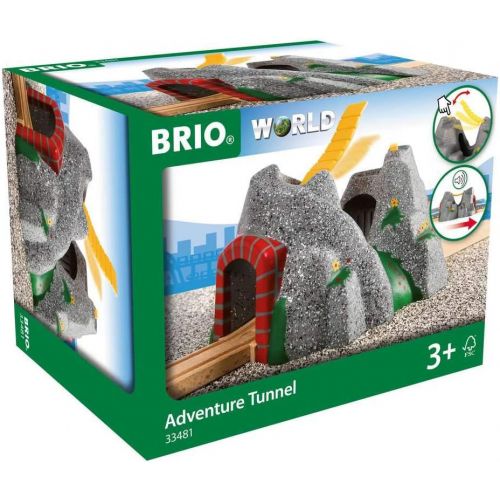  BRIO World - 33481 Adventure Tunnel | Toy Train Accessory for Kids Age 3 and Up