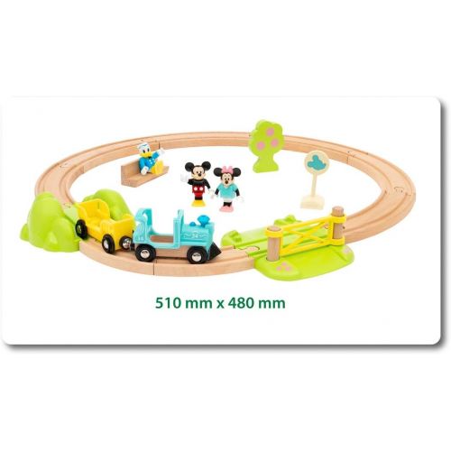  BRIO 32277 Mickey Mouse Train Set