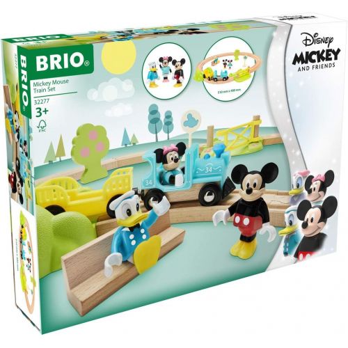  BRIO 32277 Mickey Mouse Train Set