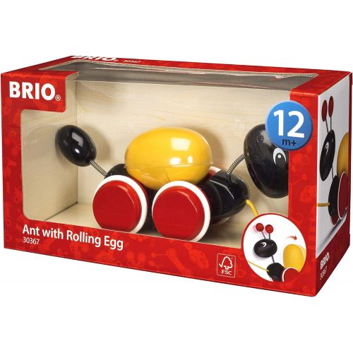  BRIO Pull Along Ant with Egg Baby Toy