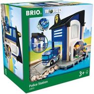 BRIO World - 33813 Police Station | 6 Piece Set for Kids Ages 3 and Up