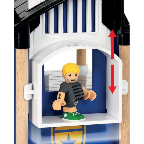  BRIO World - 33813 Police Station | 6 Piece Set for Kids Ages 3 and Up