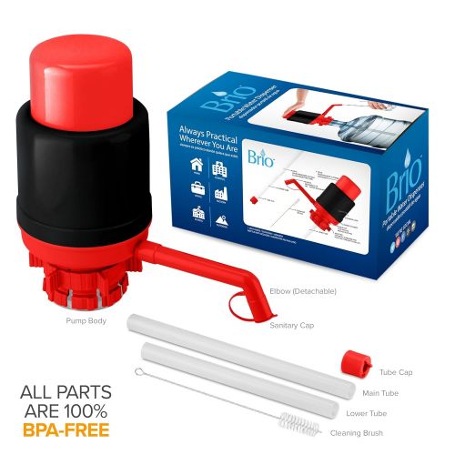  Brio Universal Manual Drinking Water Pump (Red/Black)