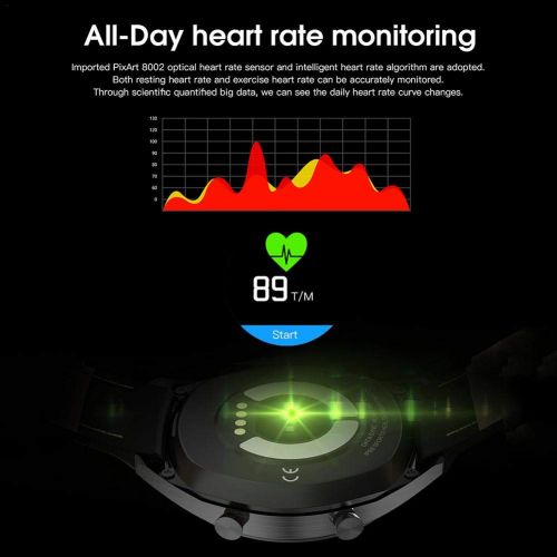  Briskreen Fitness Tracker - Smart Bracelet IP68 Waterproof Wireless Bluetooth Blood Pressure Monitor Activity Tracker