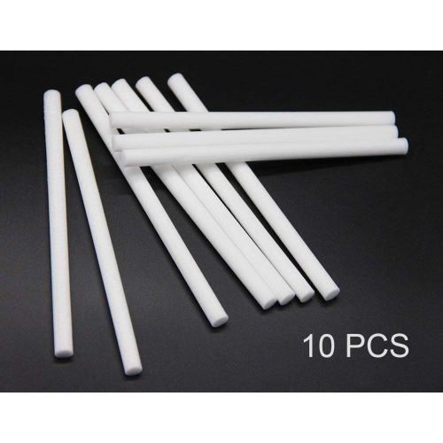  Briskyloom Humidifier Sticks Cotton Filter Sticks Refill Sticks Filter Replacement Wicks for Portable Personal USB Powered Humidifier 7x135mm (10pcs)