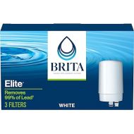 Brita Faucet Mount System Replacement Filter, Reduces Lead, Made Without BPA, White, 3 Count