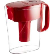 Brita Small 5 Cup Water Filter Pitcher with 1 Standard Filter, BPA Free ? Metro, Red