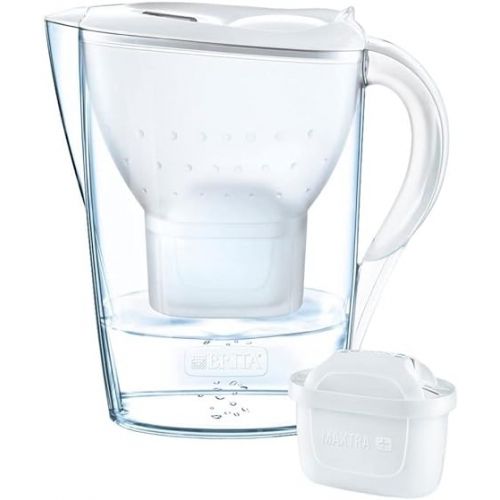  BRITA Jahrespaket Cool weiß Marella Water Filter Jug Pack Maxtra+, Annual (Pack of 12), White