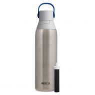Brita 20 Ounce Premium Filtering Water Bottle with Filter BPA Free - Stainless Steel
