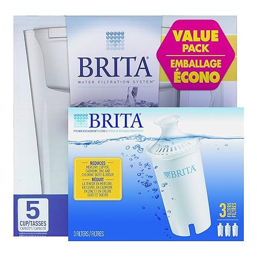  Brita Water Pitcher, 4 Filters