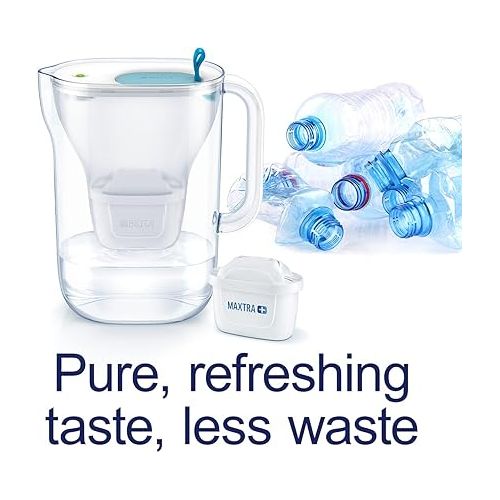  BRITA MAXTRA + Replacement Water Filter Cartridges, Compatible with all BRITA Jugs - Reduce Chlorine, Limescale and Impurities for Great Taste - Pack of 3