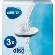 Brita MicroDisc Waterfilter Cartridge, 1 Count (Pack of 3), White Attachments: