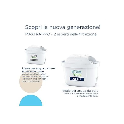  BRITA MAXTRA PRO All-in-1 Filtro per Acqua del rubinetto - Ricarica Originale Che riduce impurita, cloro, pesticidi e calcare