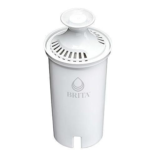  Brita Standard Water Filter, BPA-Free, Replaces 1,800 Plastic Water Bottles a Year, Lasts Two Months or 40 Gallons, Includes 1 Filter, Kitchen Essential