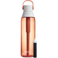 Brita 26 Ounce Premium Filtering Water Bottle with Filter - BPA Free - Coral