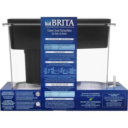  [아마존 핫딜] [아마존핫딜]Brita 60258360394 Ultra Max Filtering Dispenser, Black