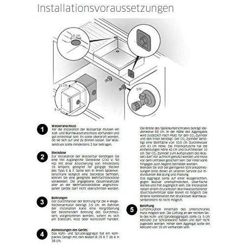  Brita Wassersprudler yource pro Select Elektronisch mit CO2 Zylinder - Mit Filter und Kuehlung - Armatur rund, Chrom glanzend