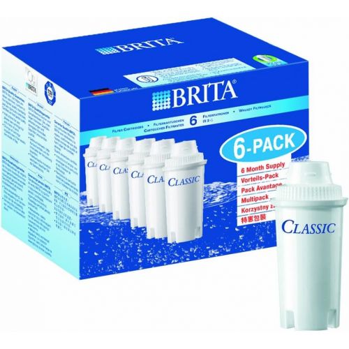  Visit the Brita Store Brita Classic 1016051 Filter Cartridges Pack of 6