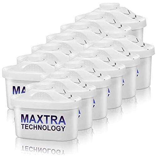  Brita filter cartridges MAXTRA +, white, pack of 12