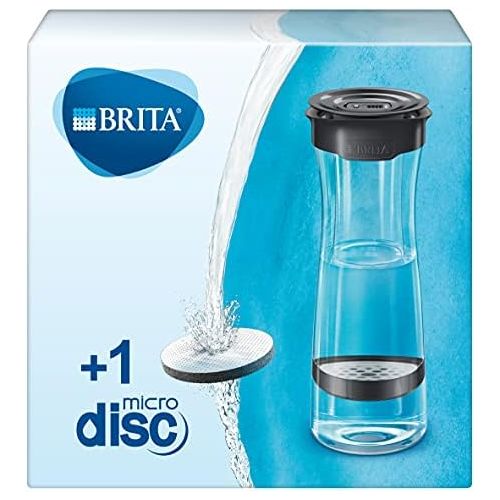 Visit the Brita Store BRITA, FILTER BOTTLE, FILLER & SERVE 1.3 L, 1 FILTER DISC GREY, CHARCO