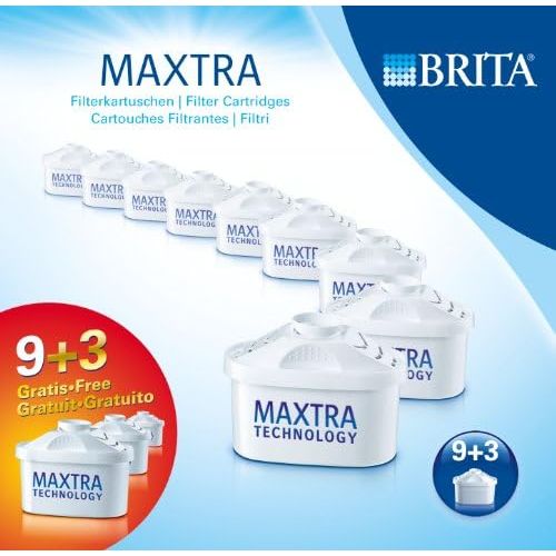  Visit the Brita Store Brita - 1008003 - Maxtra Cartridges Pack of 12 - 9 + 3 free