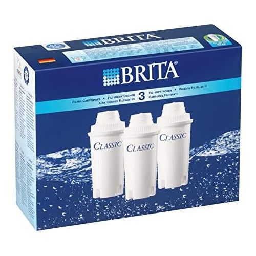  Brita cartridge classic water purifier in original packaging water neutraliser, 3-piece