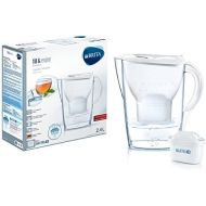 Brita Carafe with water filter, compatible with Maxtra+ cartridges, colour: white, 2.4 L, white.
