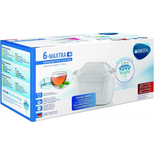  Visit the Brita Store Brita Marella Jug + Pack of Renova Maxtra + Pack of 6