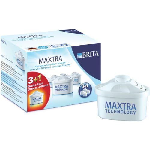 Visit the Brita Store Pack of 3+ 1MAXTRA Water Filter Cartridges