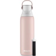 Brita Stainless Steel Water Filter Bottle, 20 Ounce, Rose, 1 Count