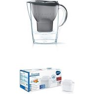 Brita Marella Water Filter Starter Pack Including 3 Maxtra+ Graphite Filter Cartridges + Maxtra+ Filter Cartridges Pack of 6 White