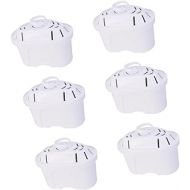 Universal 6 Piece Water Filter Cartridges for Brita Maxtra Jugs