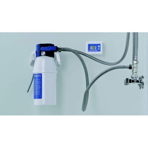  Brita Undersink Water Filter Installation Kit: Filter Head, Change Indicator, Pipe, Corner Valve Adaptor, Wall Mount.