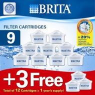 Brita Maxtra 9 Pack Water Filter Cartridges (+3 Free)