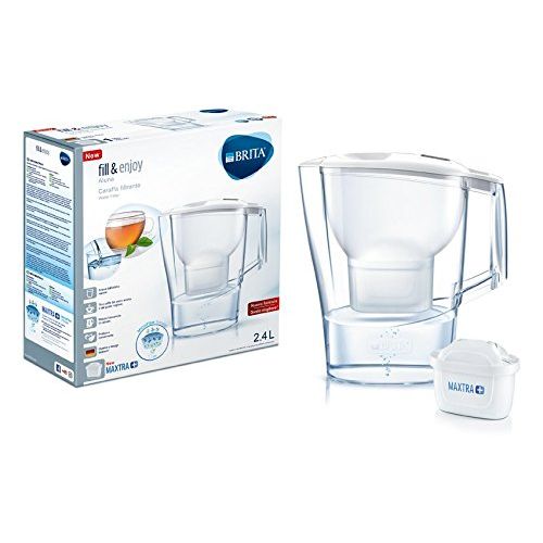  BRITA Aluna White Water Filter with Maxtra +, White